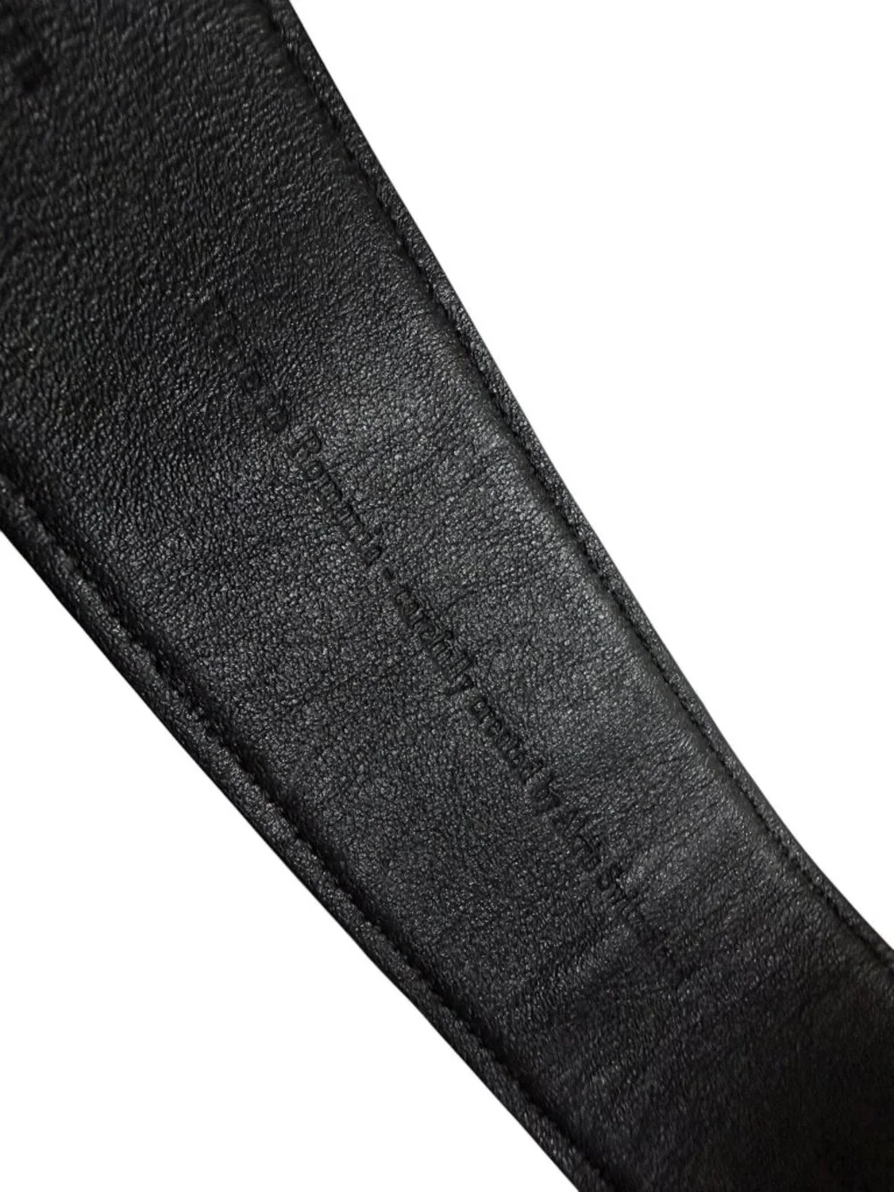 Akris black leather
