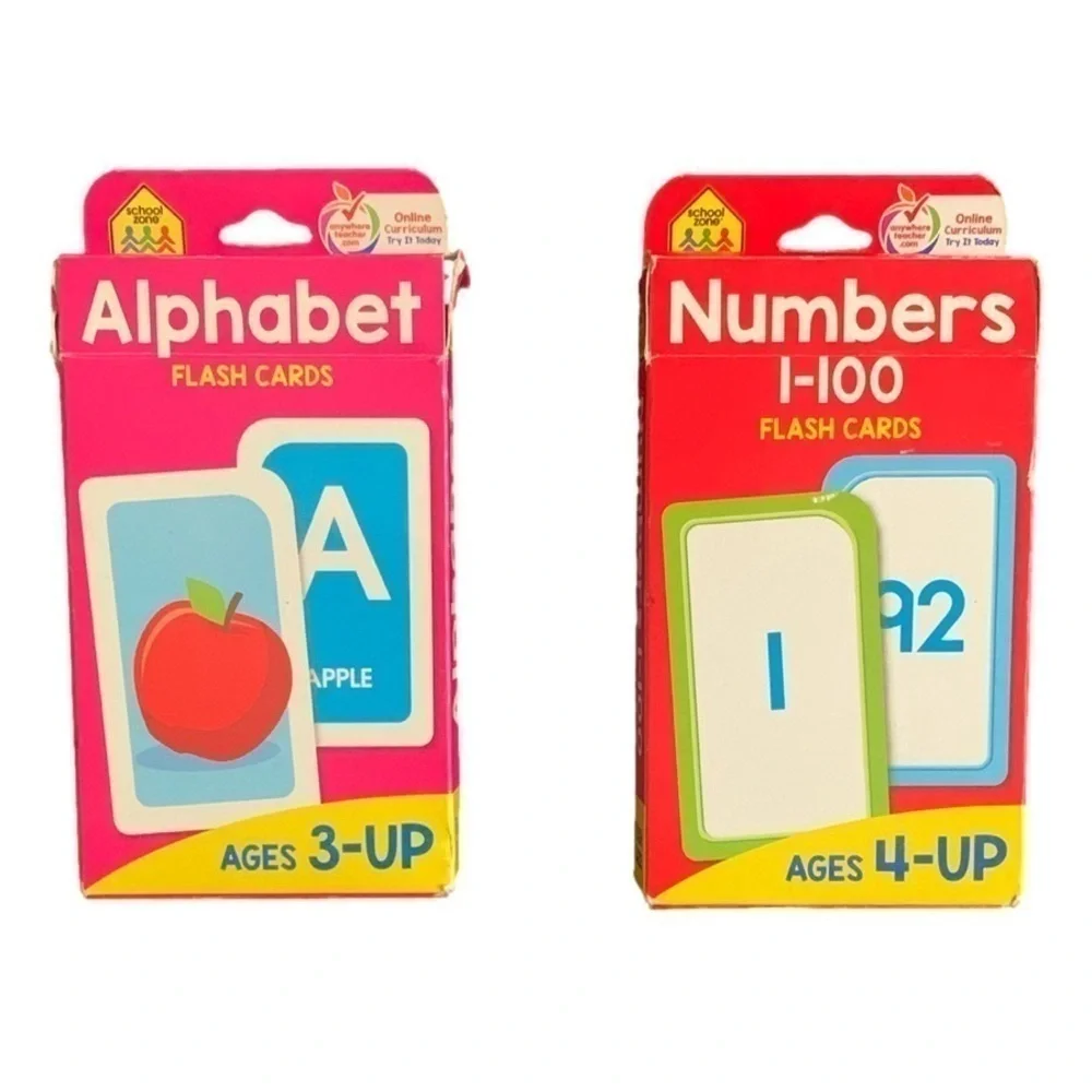 School Zone Alphabet & Numbers Flashcards