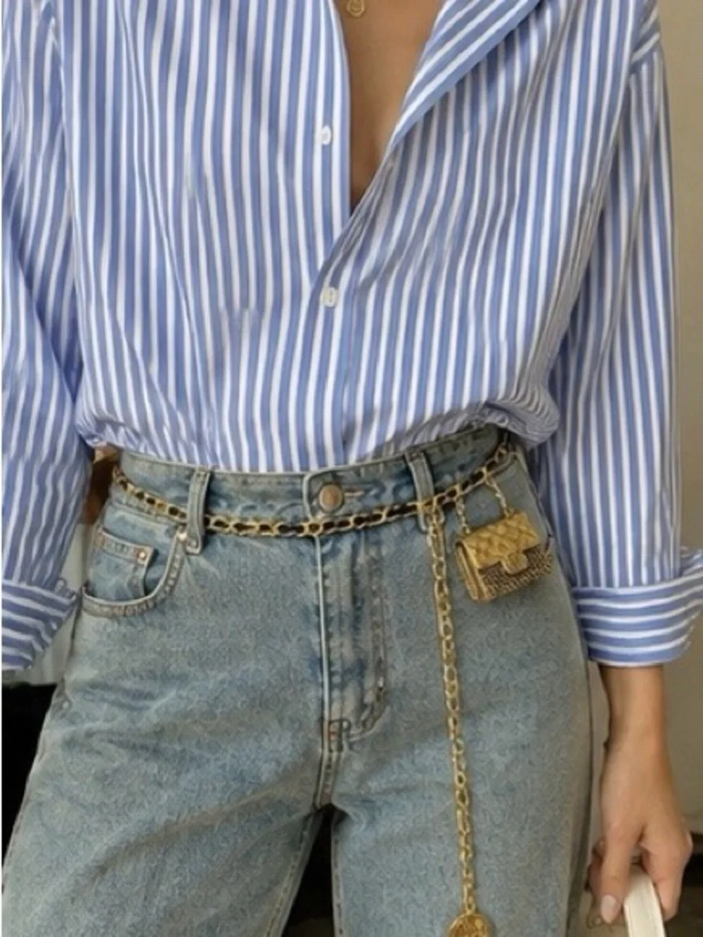 Anthropologie elegant gold