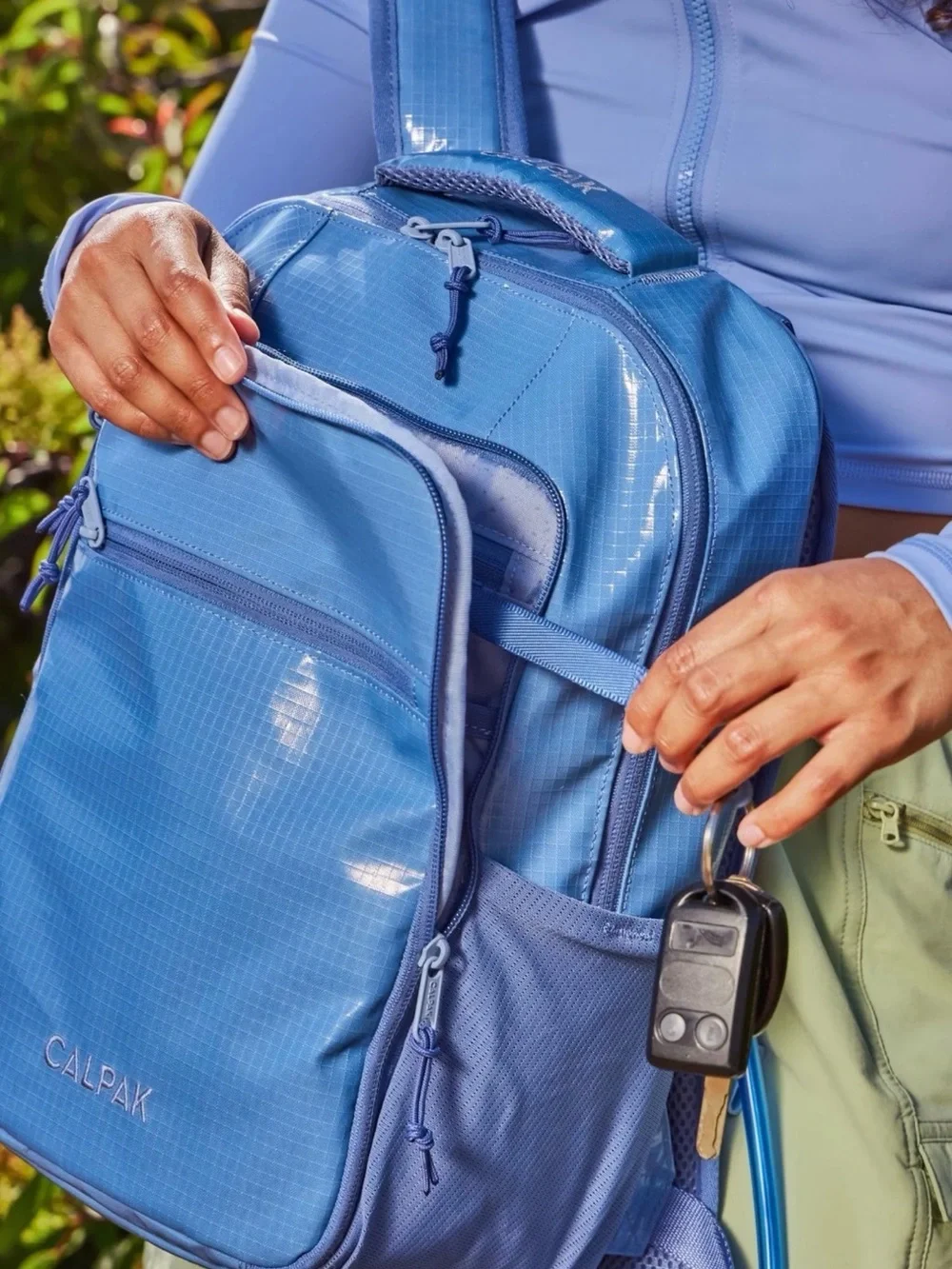 Calpak clean backpack glossy