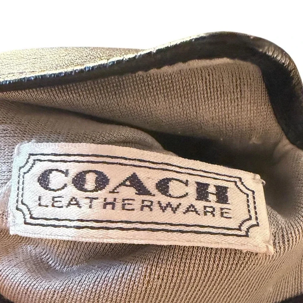 Coach leatherware black