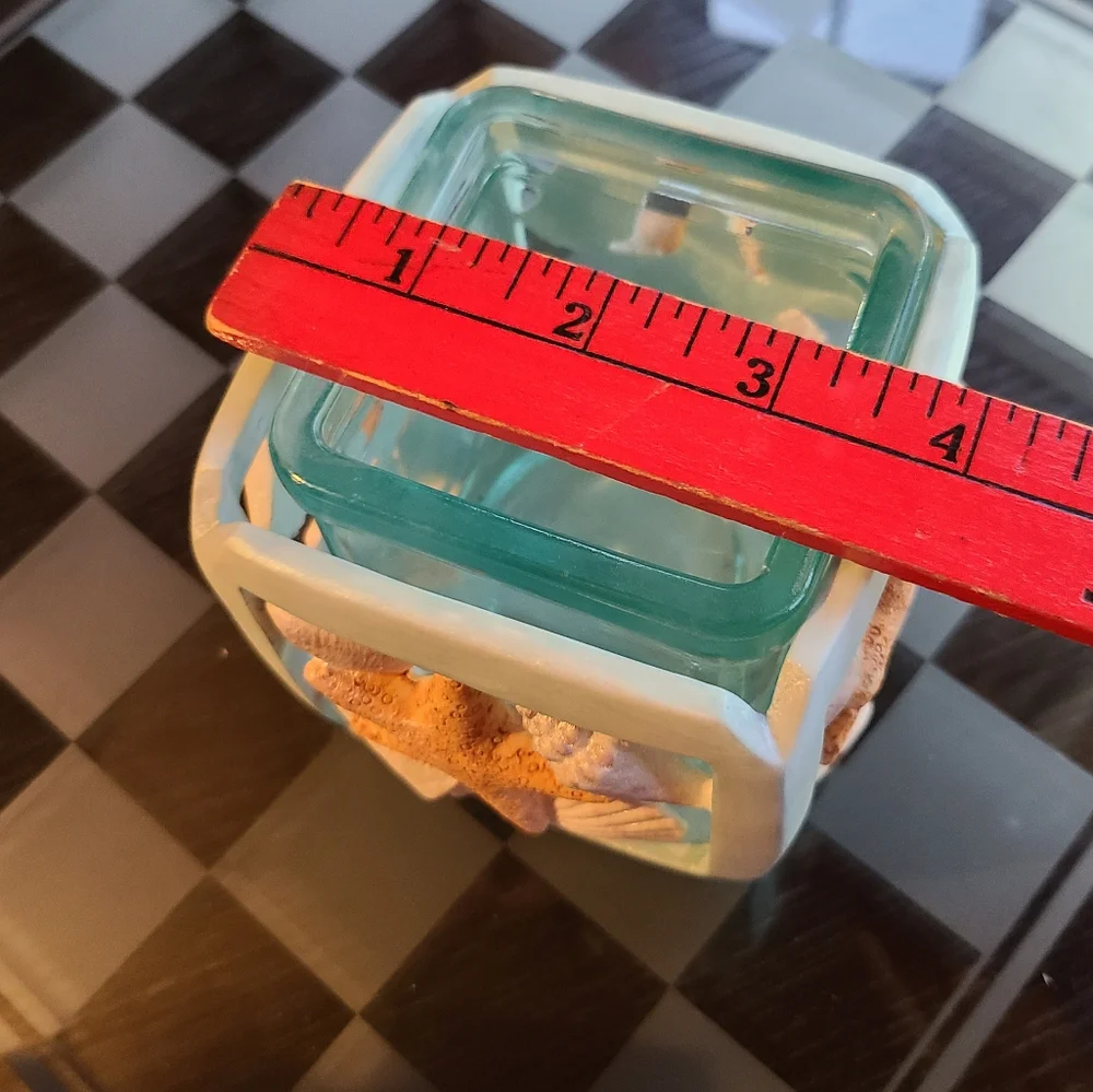 Vintage votive candle