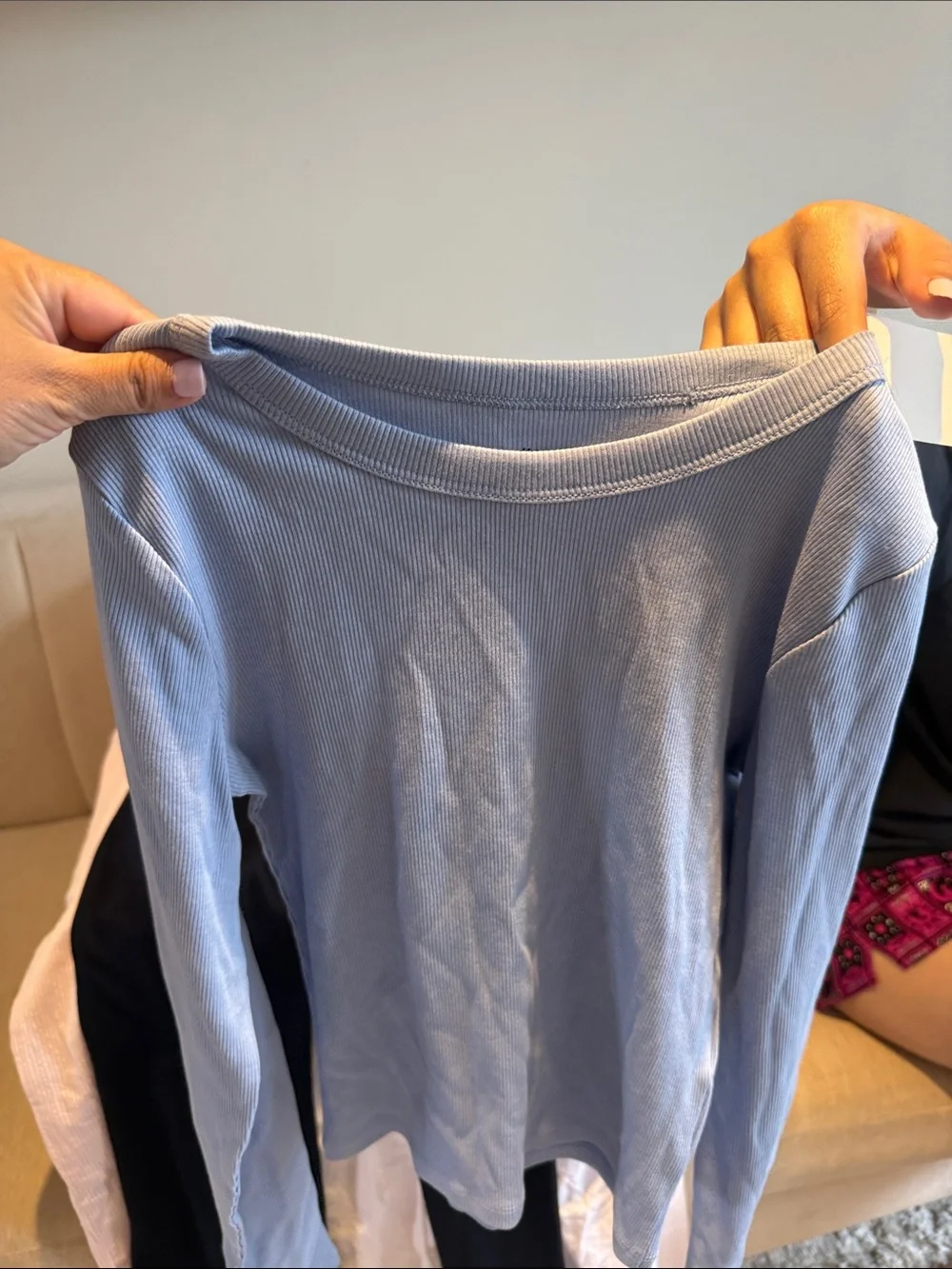 H&M blue pieces