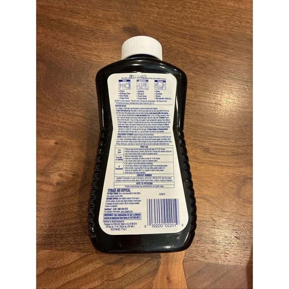 Lysol concentrate disinfectant
