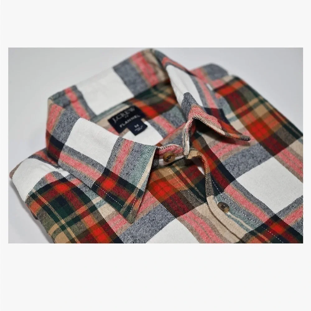 J Crew Classic Flannel Shirt