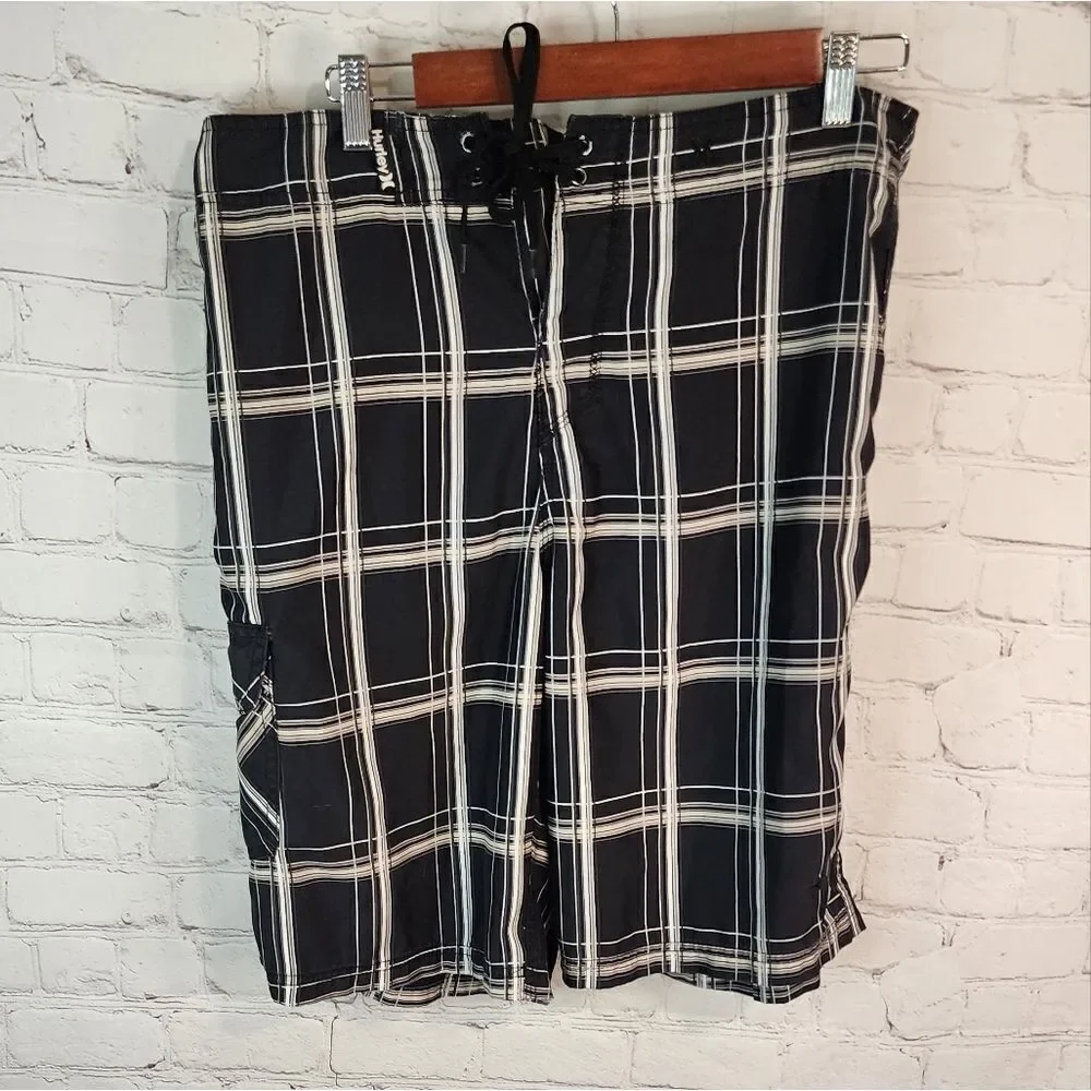 Men's Hurley board shorts, size 34