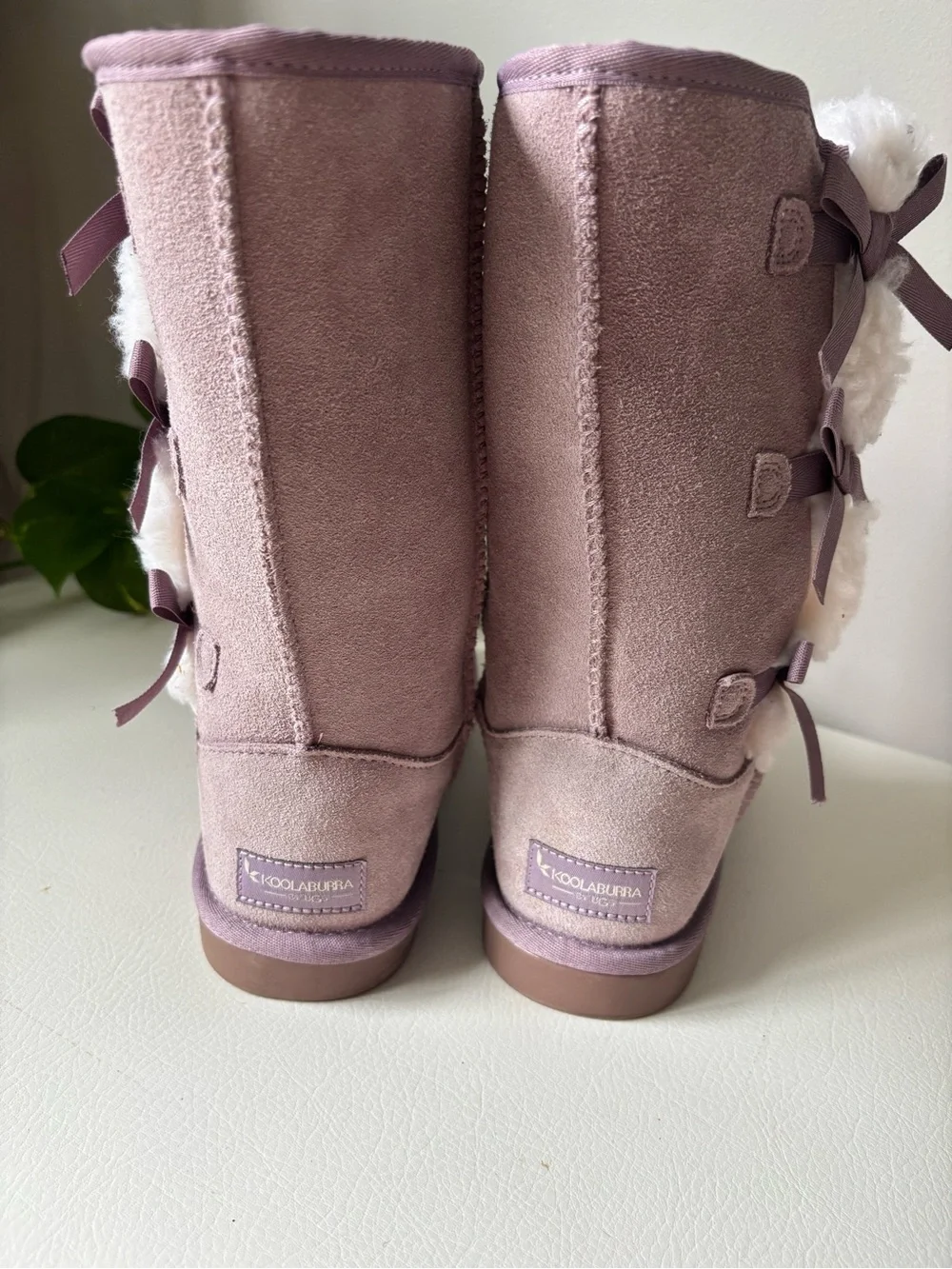 UGG boots leather