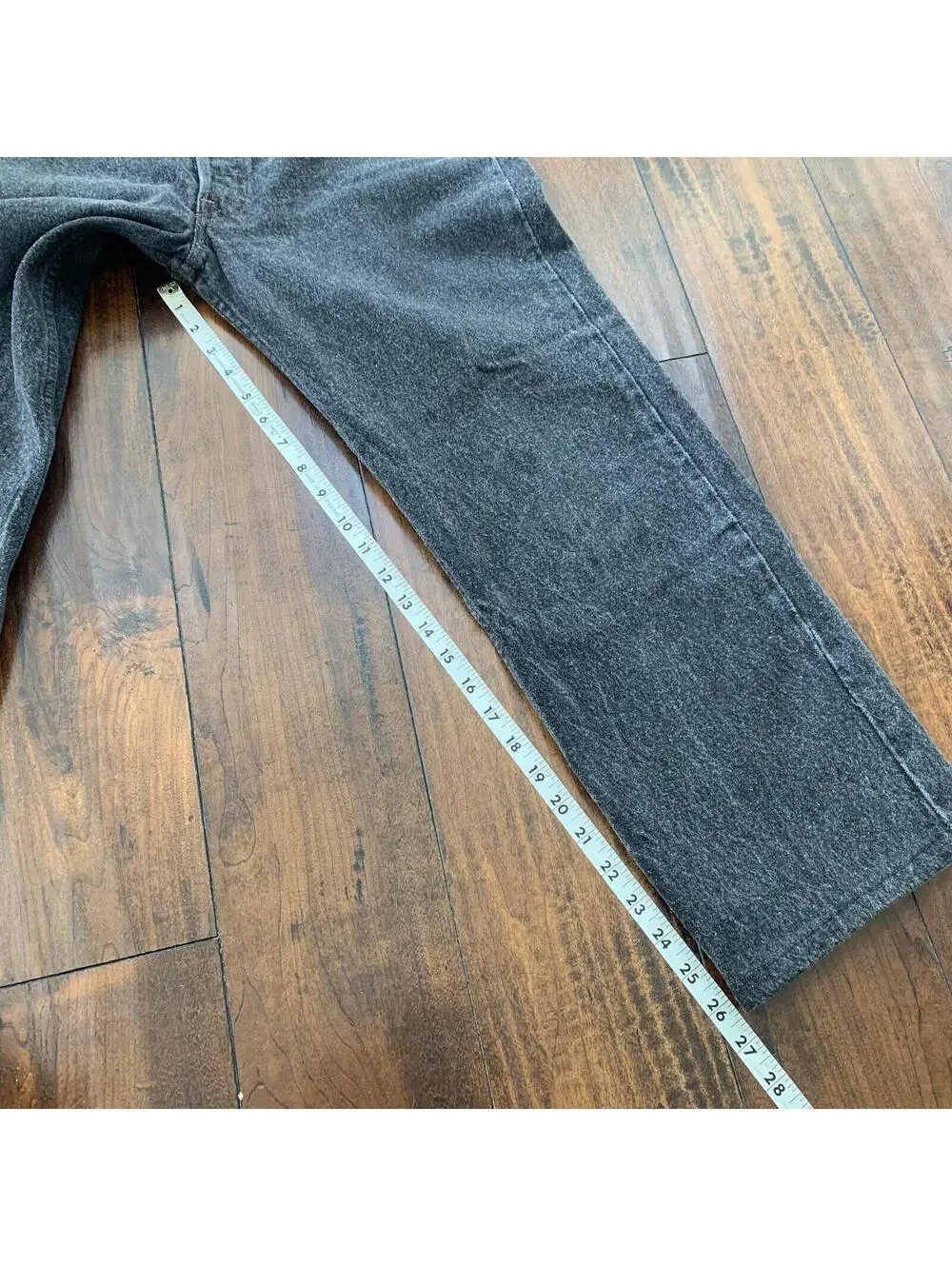 Levis 501 Vintage 90s Straight Leg XX USA Jeans 36x30 Black Wash Act 32x26