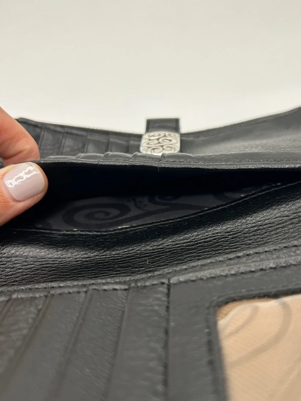 Brighton wallet black