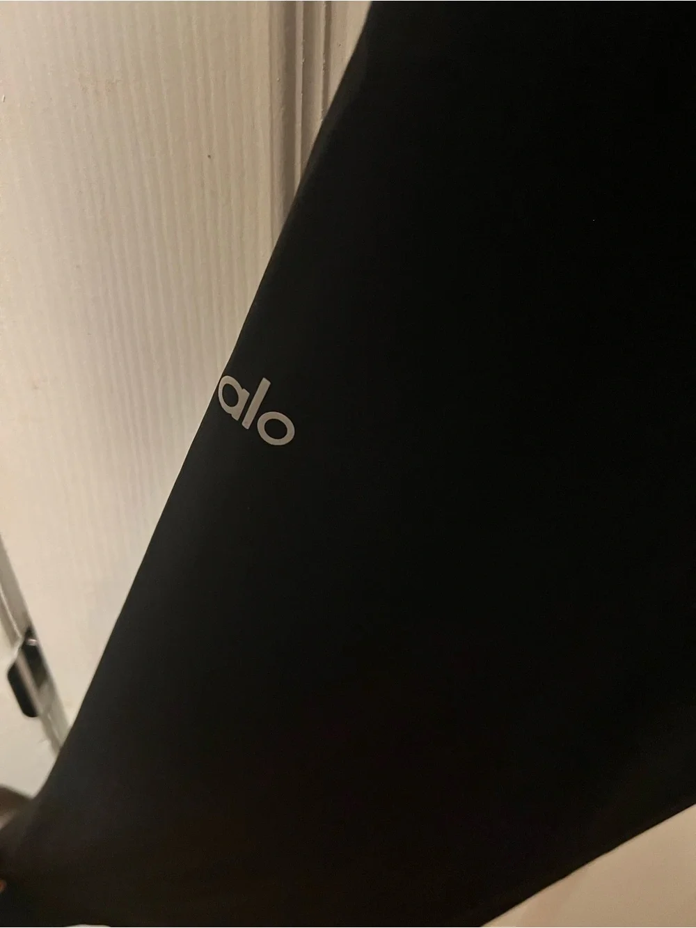 Alo Yoga Wide Leg Trouser | Black | Size Small | NWT