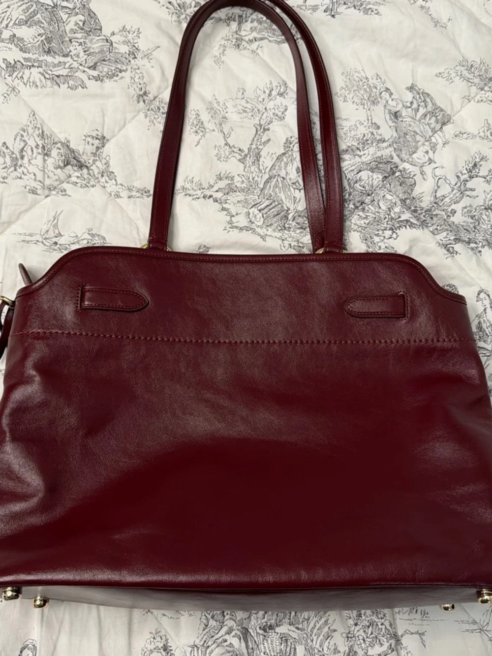 Coach leather tote