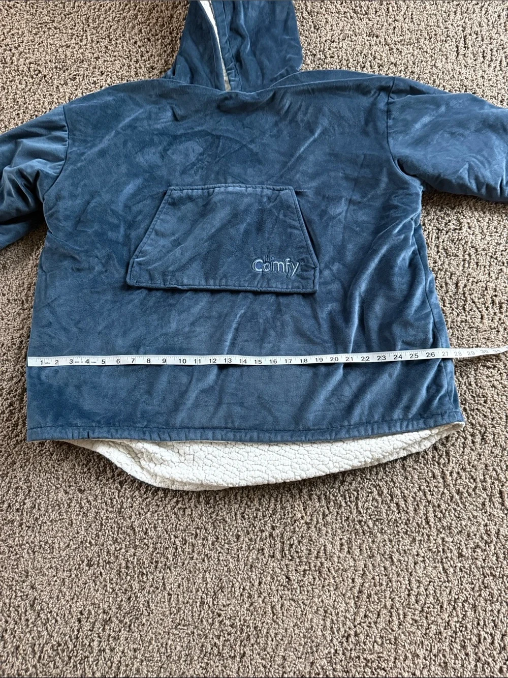 The Comfy plush navy