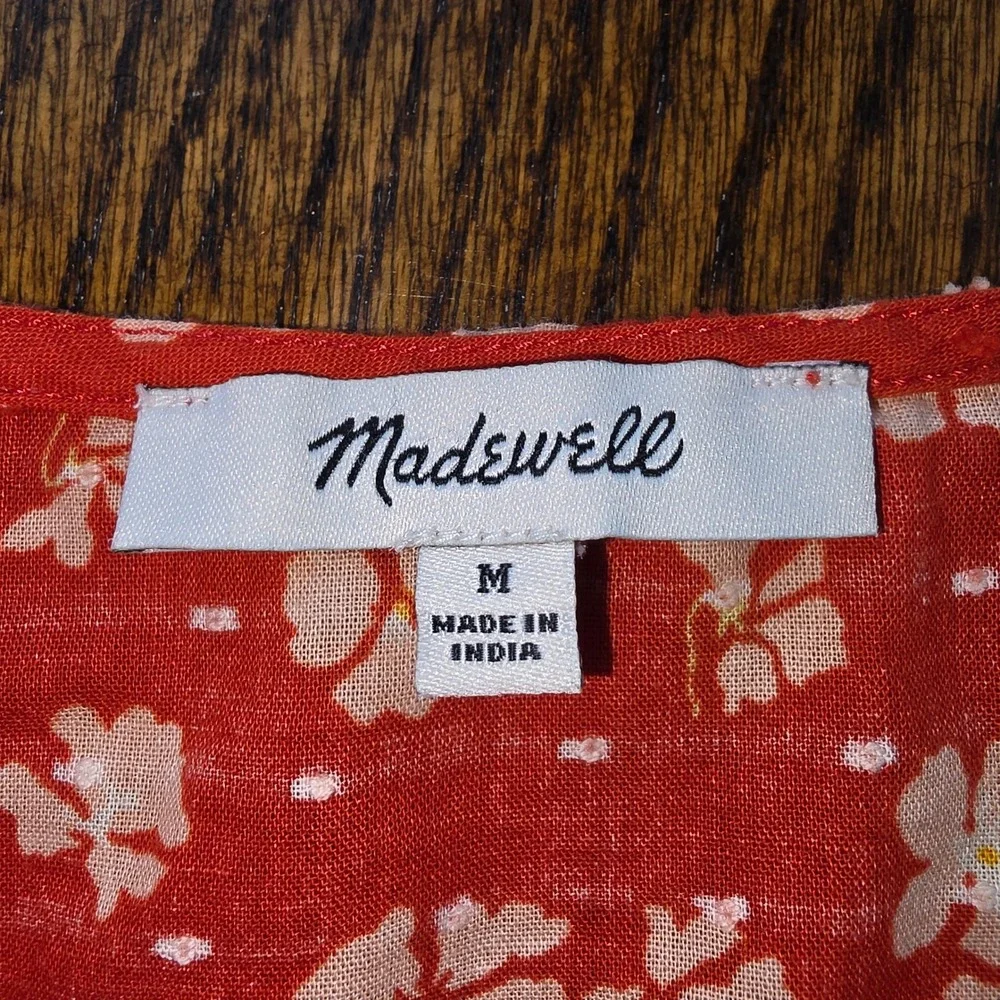 Madewell button front