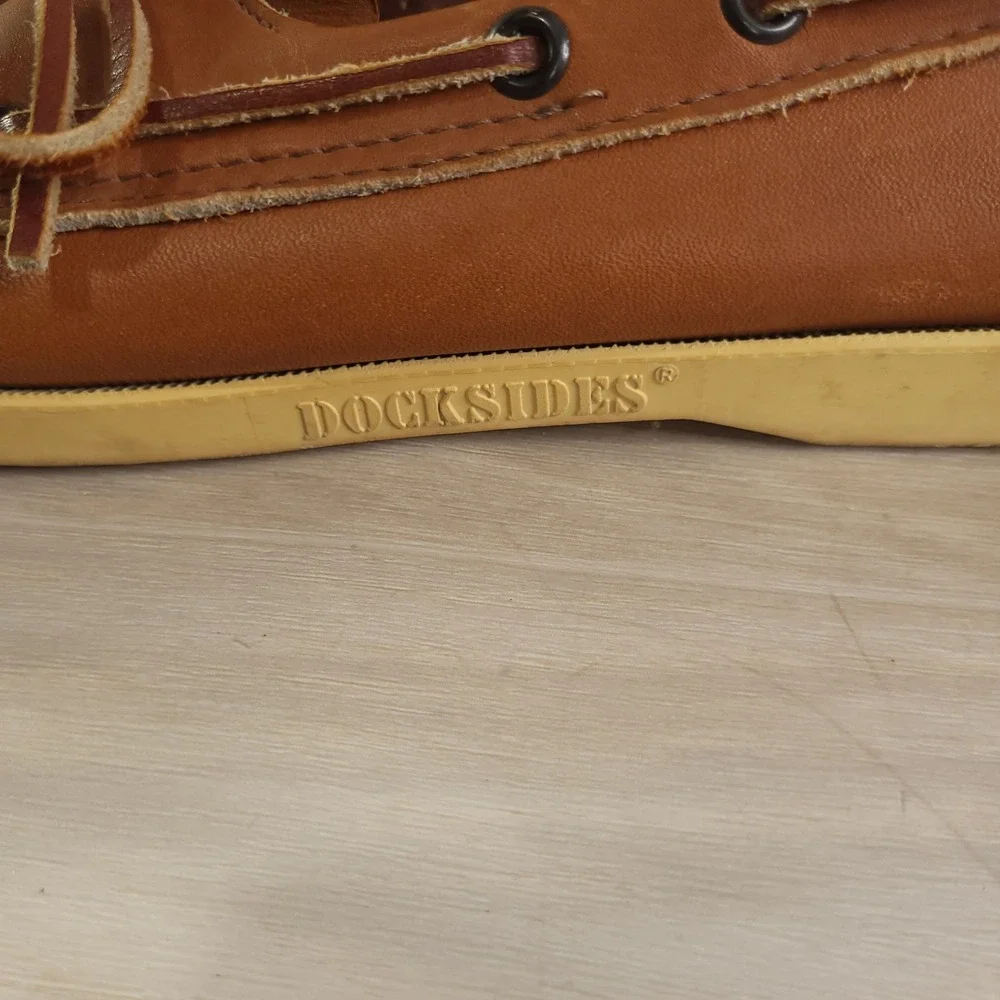 Sebago docksides boat