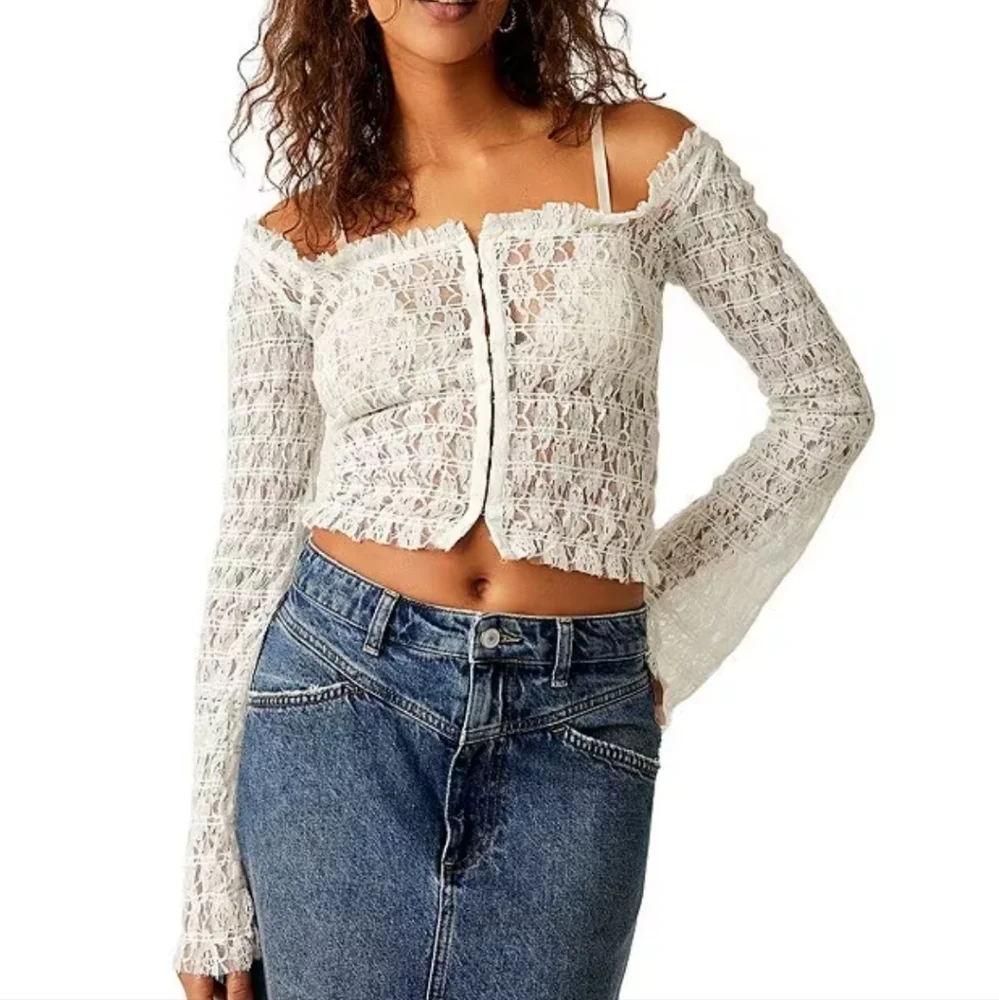 Free People delicate lace