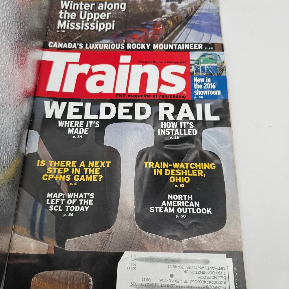 Kalmbach Publishing Co. trains magazine