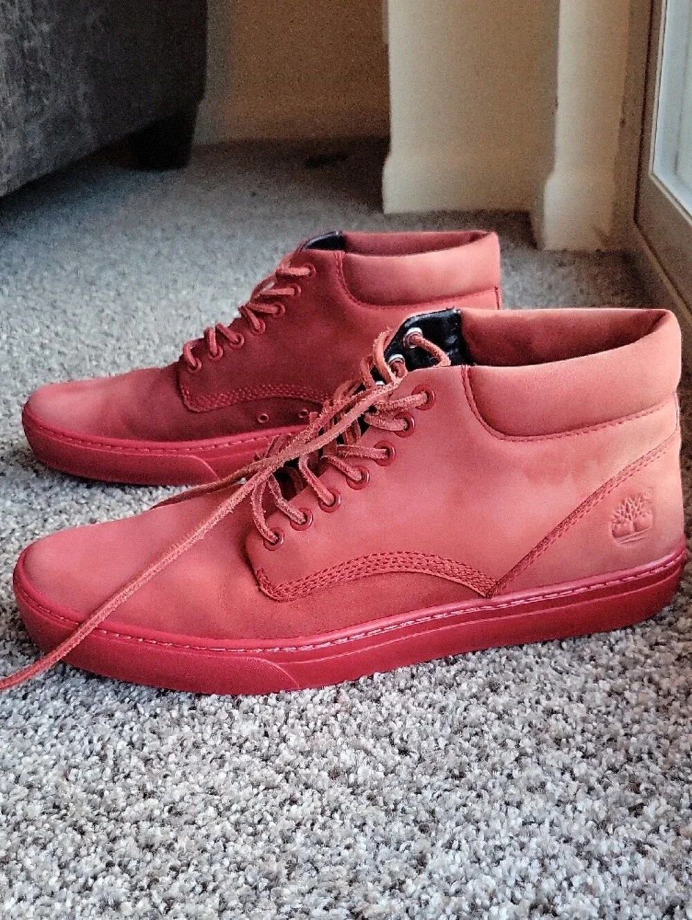 Timberland bold red