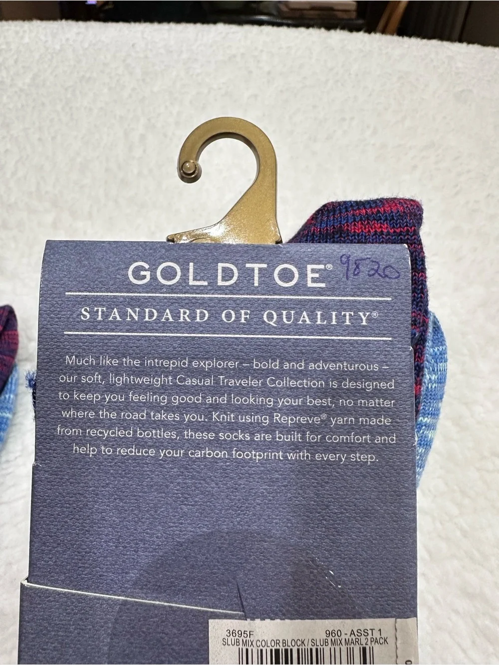 Gold Toe pair marled