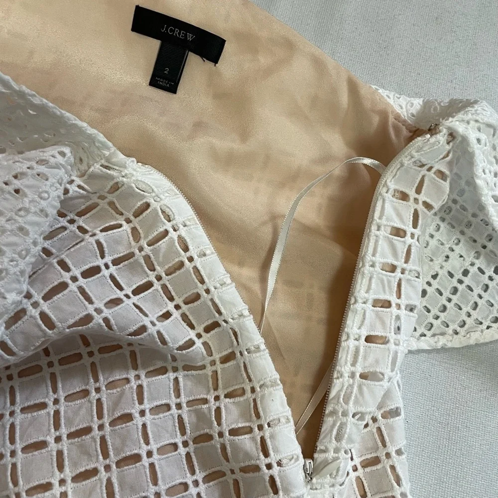 J. Crew features white
