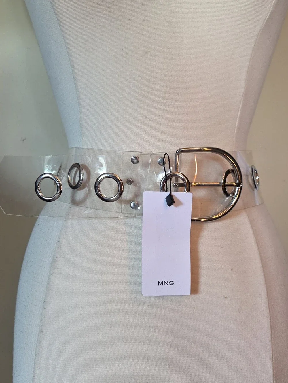 New Mango Clear PVC Belt