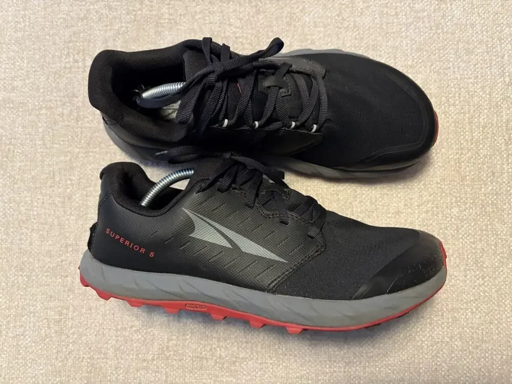 Altra Superior 5 Sneakers Mens Size 8 Black Running Athletic Shoes AL0A546Z061