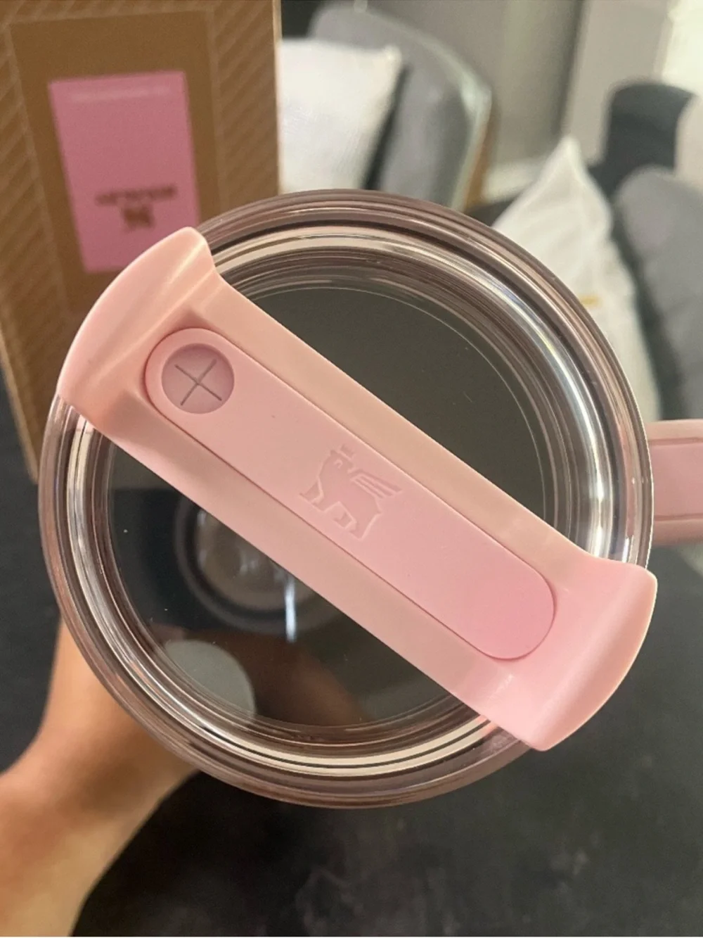 Stanley branded tumbler