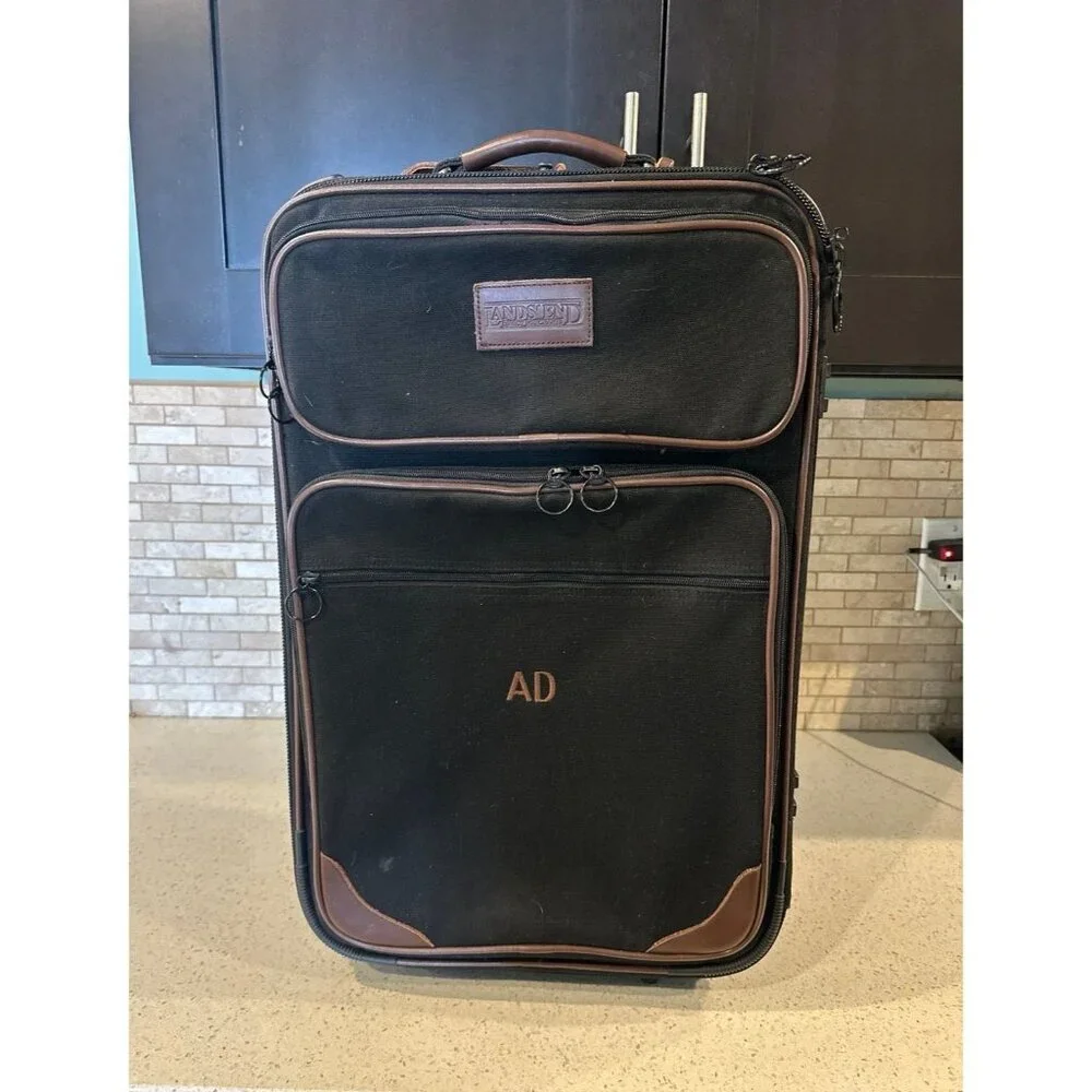 Vintage Lands‎ End Rolling Carry On Suitcase