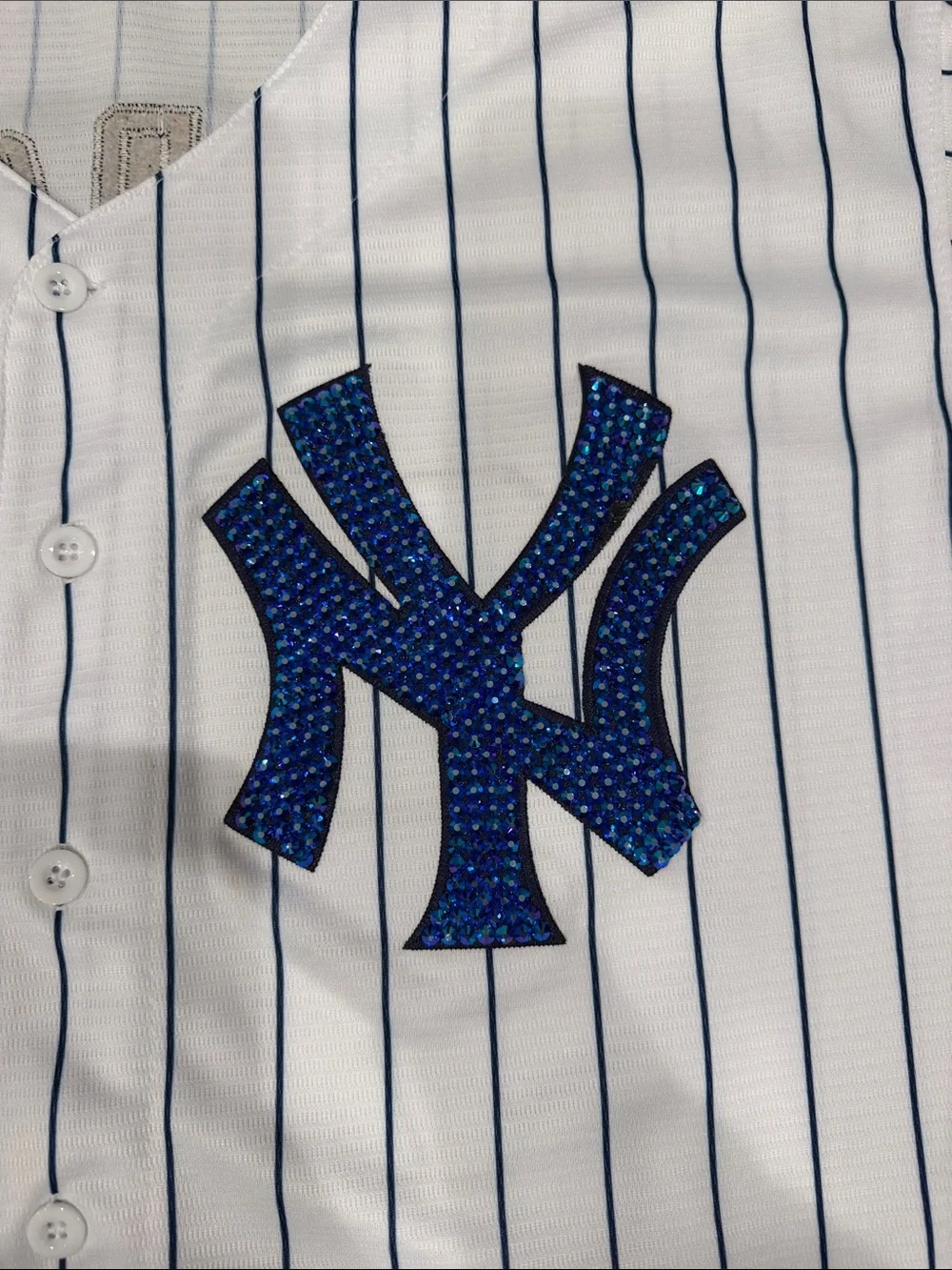 Nike authentic button