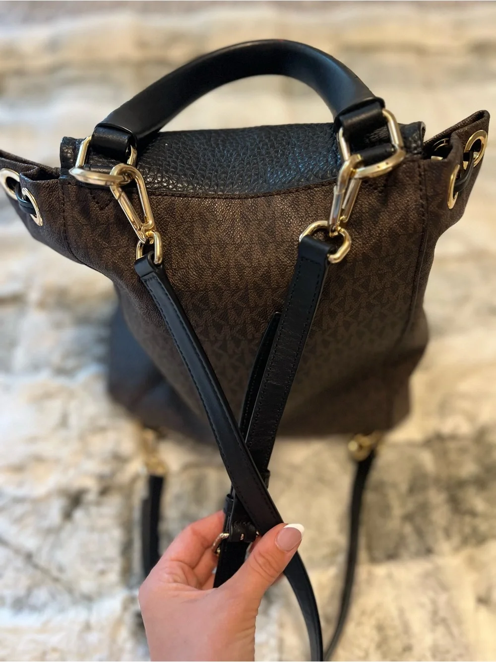 Michael Kors compact drawstring