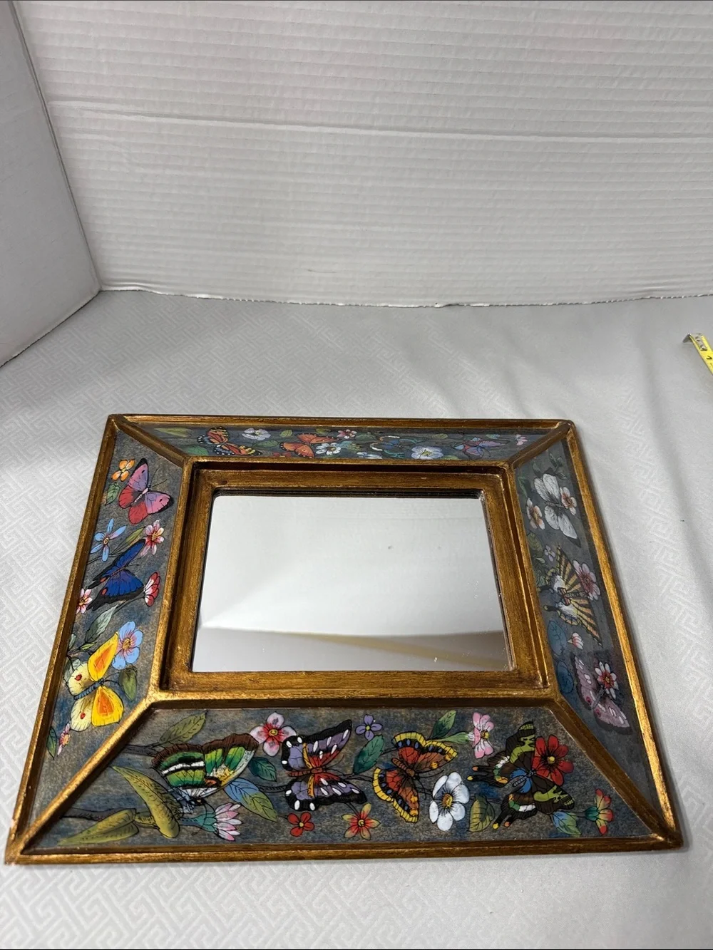 Peruvian reverse painted