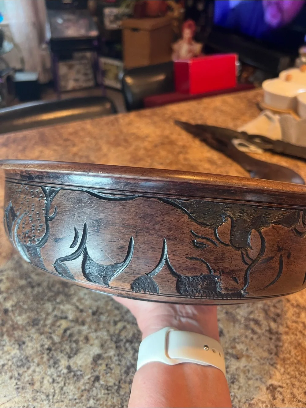 The Unbranded Brand vintage handcarved