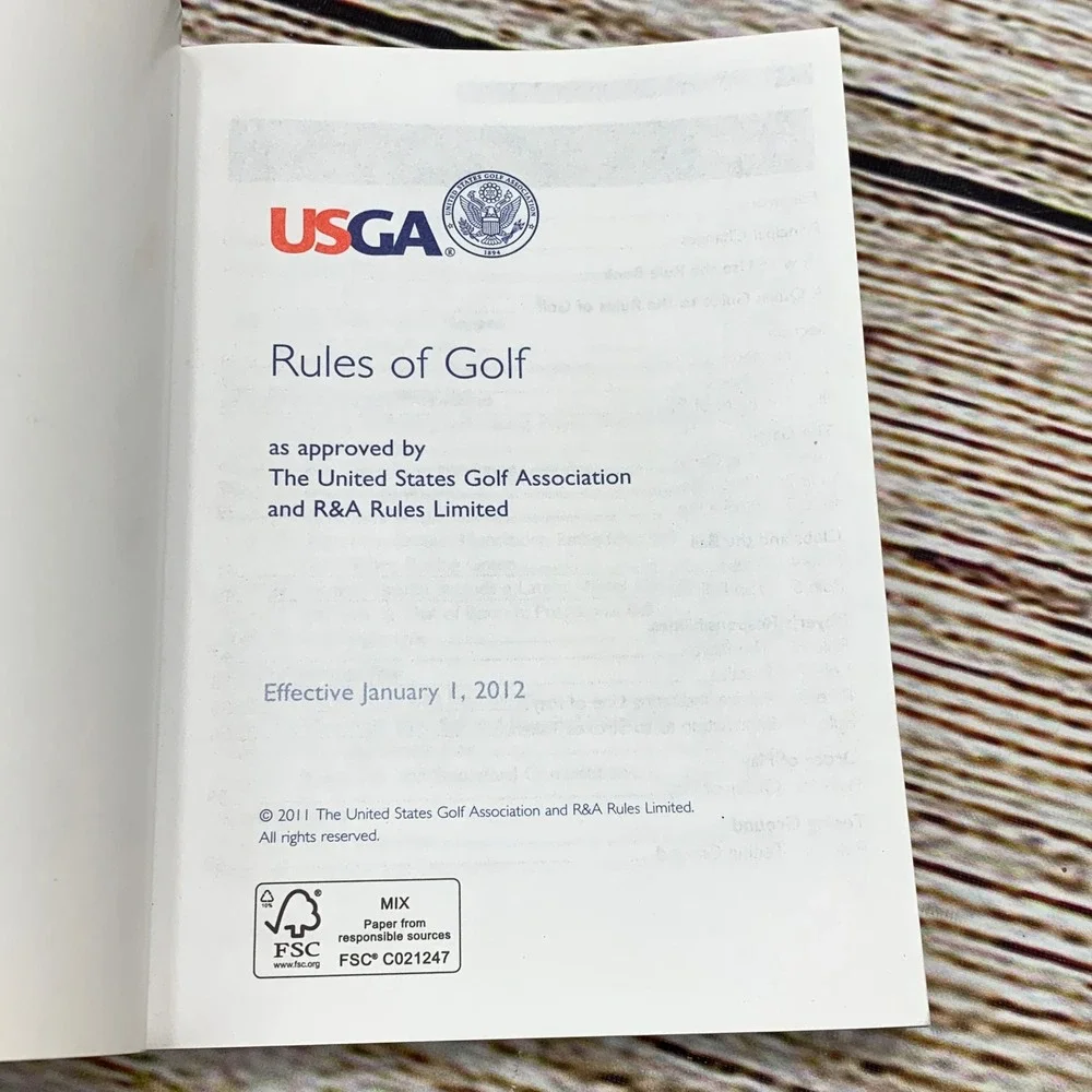 usga rules golf