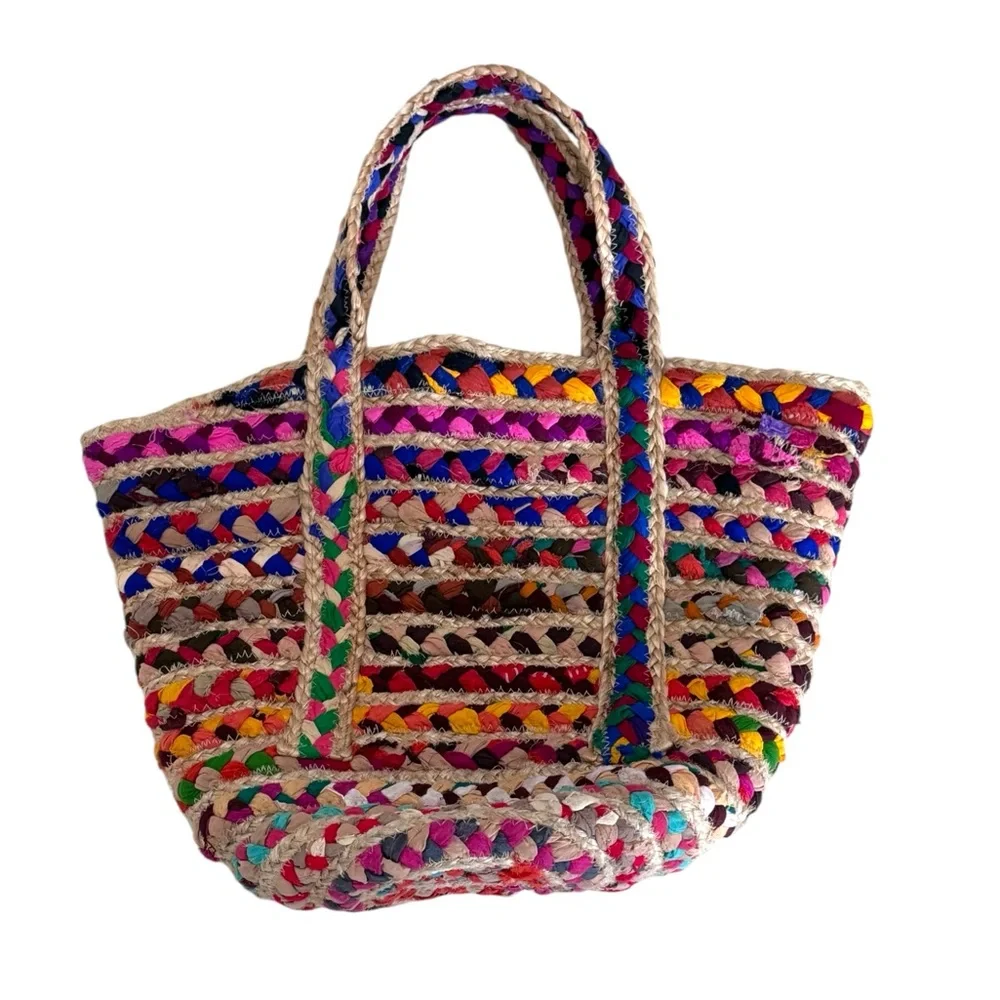 Hand Crafted sari jute