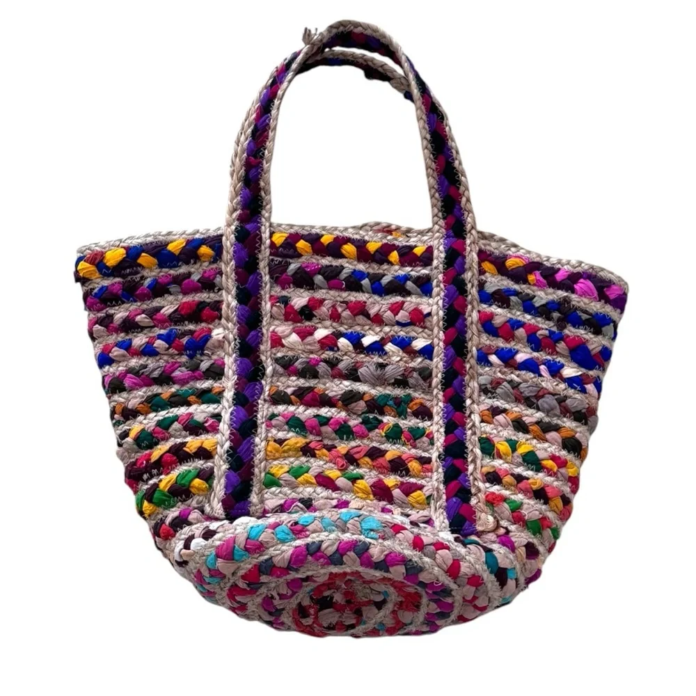 Hand Crafted sari jute