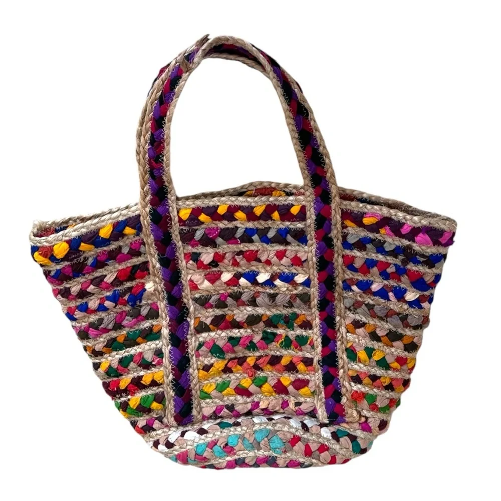 Hand Crafted sari jute