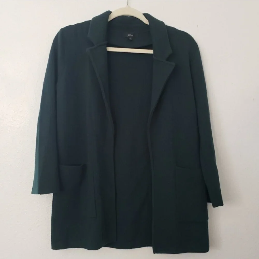 J Crew Wool Blend Cardigan