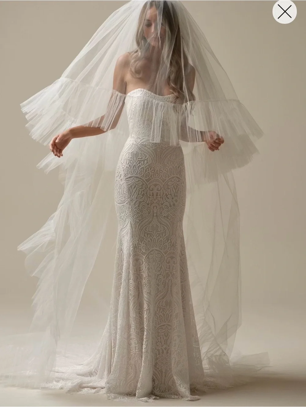 Rebecca Ingram elegant ivory