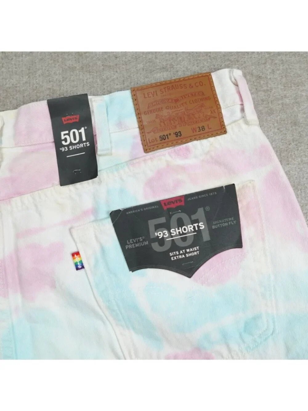 Levis spots waistband day