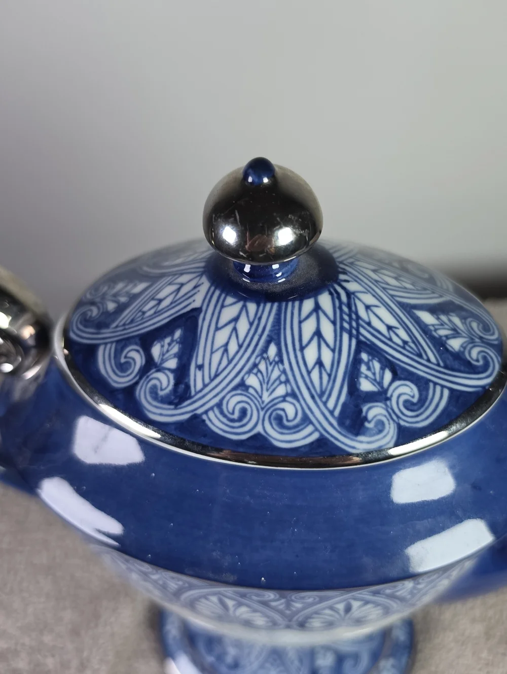 The Bombay Company elegant blue