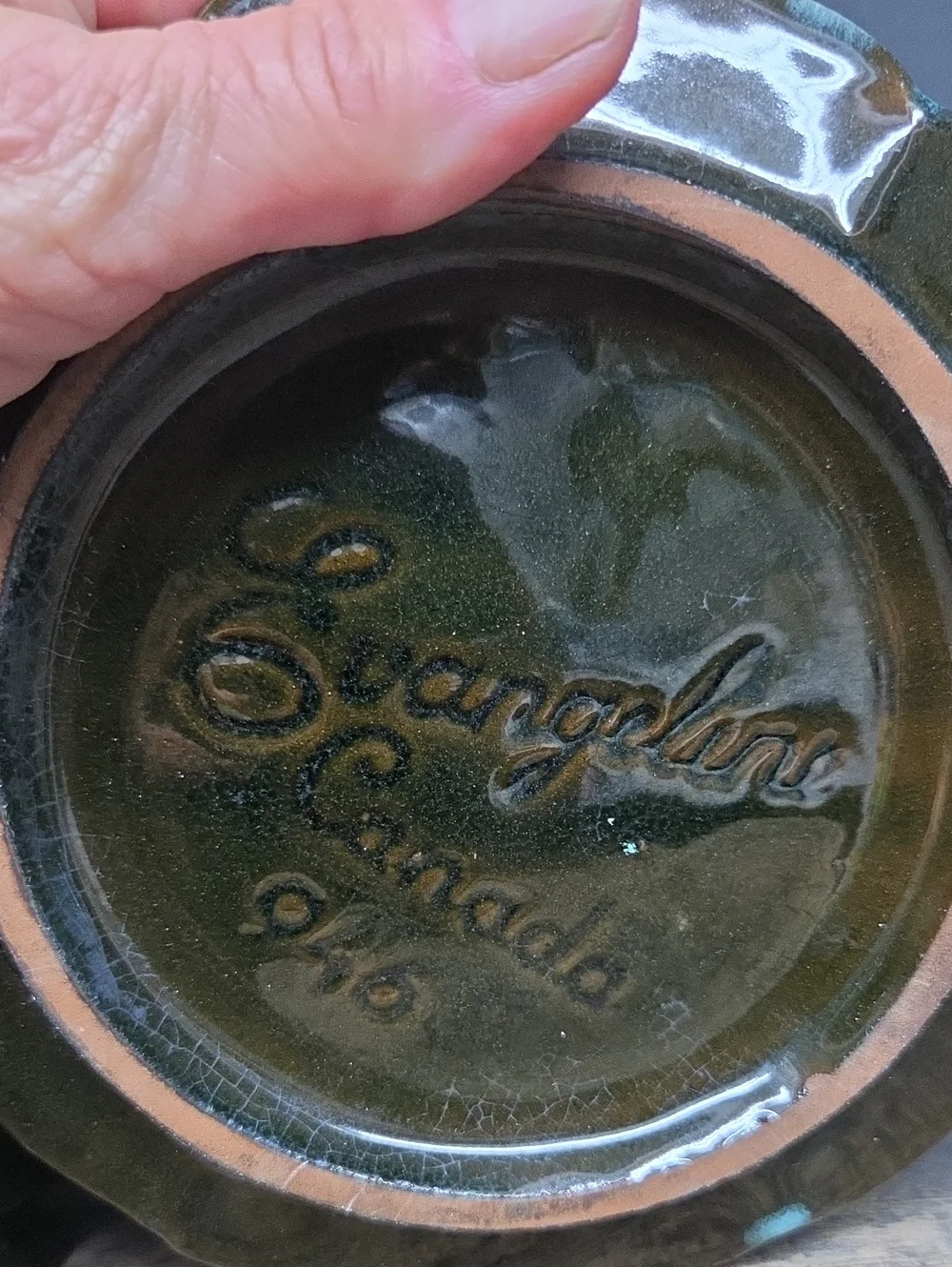 Canuck Pottery Co creamer pitcher