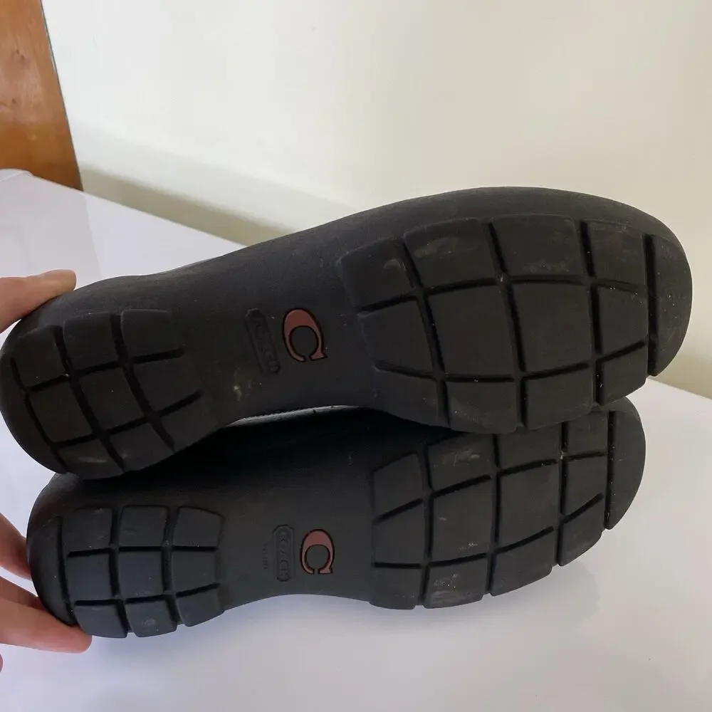 Coach boots collar versatile