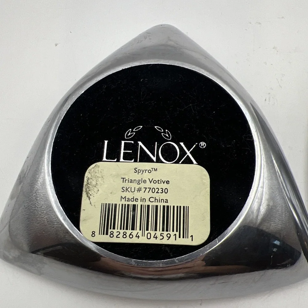 Lenox candle holders