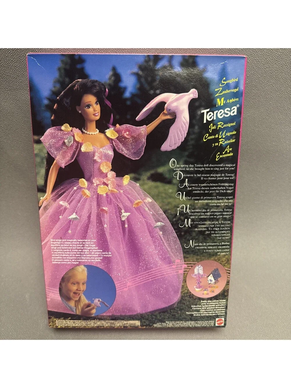 1995 Vintage Mattel - Songbird Teresa Singing Loose Bird #14484 New Not Mint
