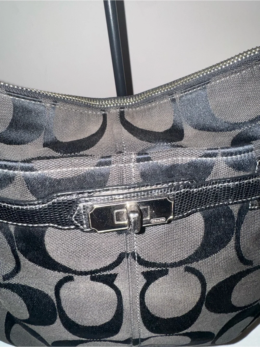 Coach smooth leather hobo