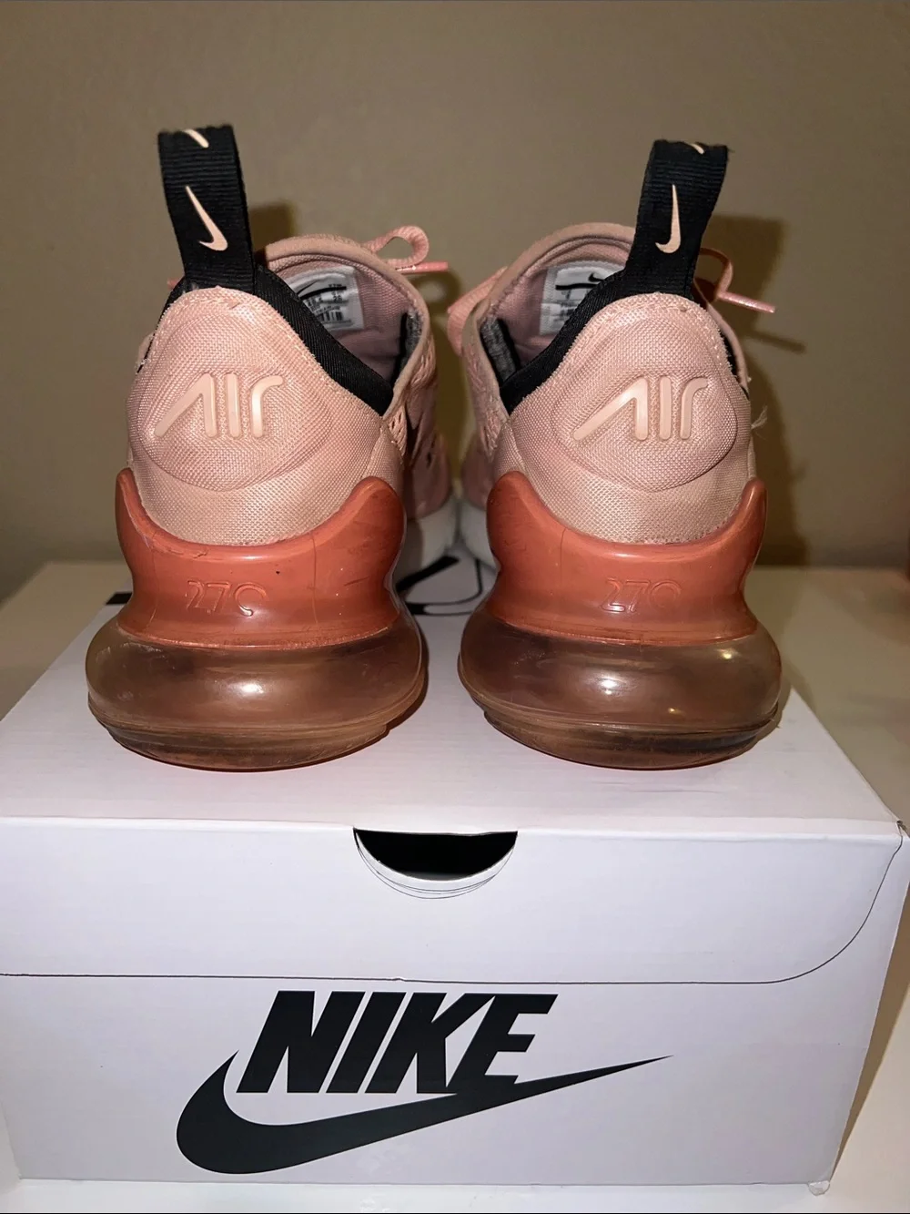 Nike Air Max 270 Women’s Pink/Black Athletic Sneakers