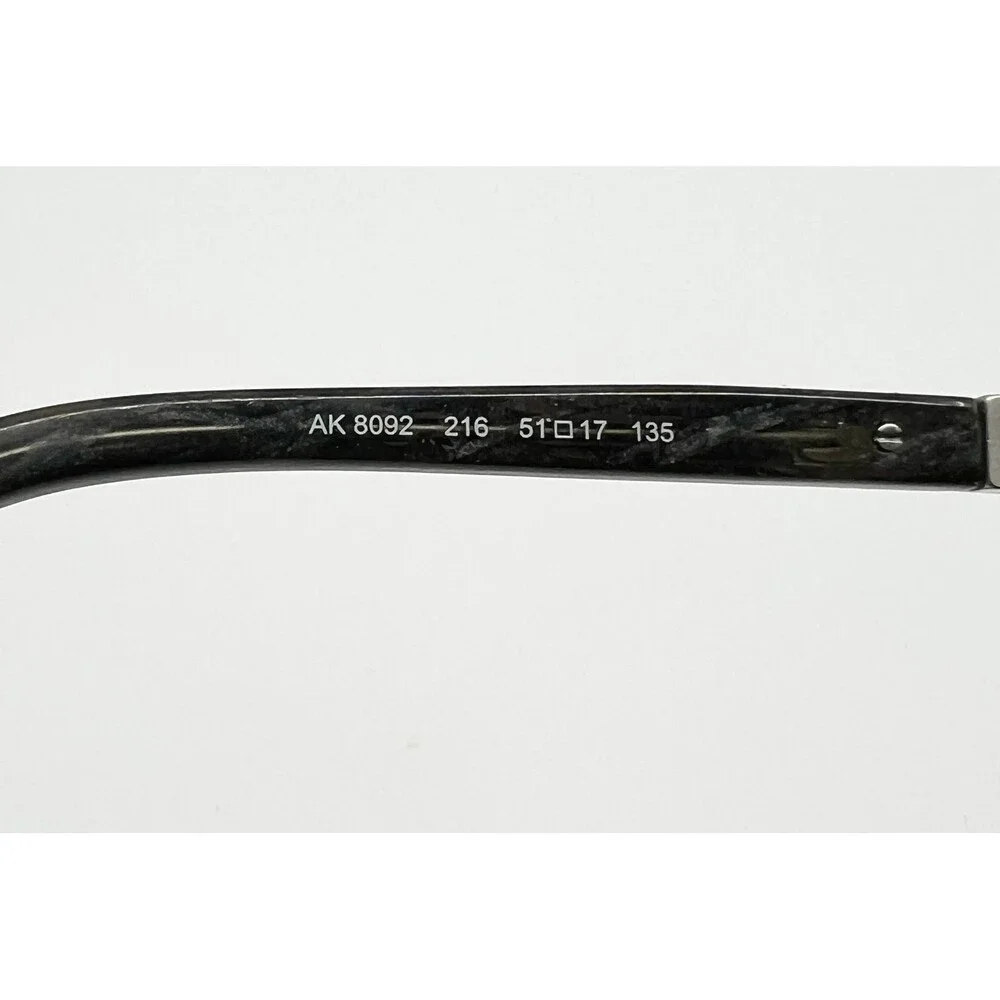 Anne Klein Eyeglasses Frames Womens Black Marble AK 8092 216 51-17-135