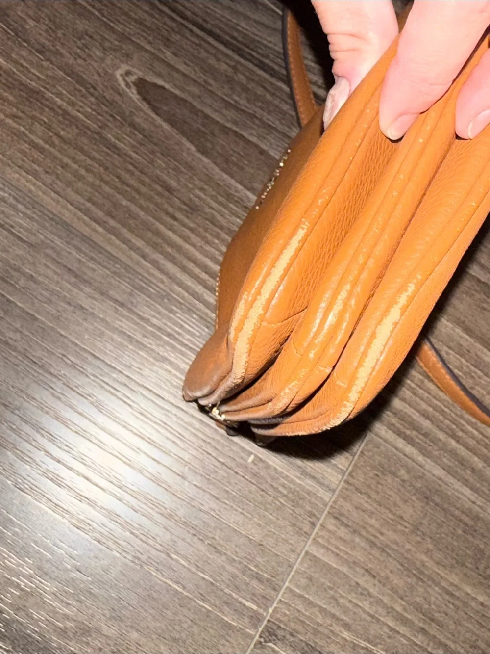 kate spade leather silhouette