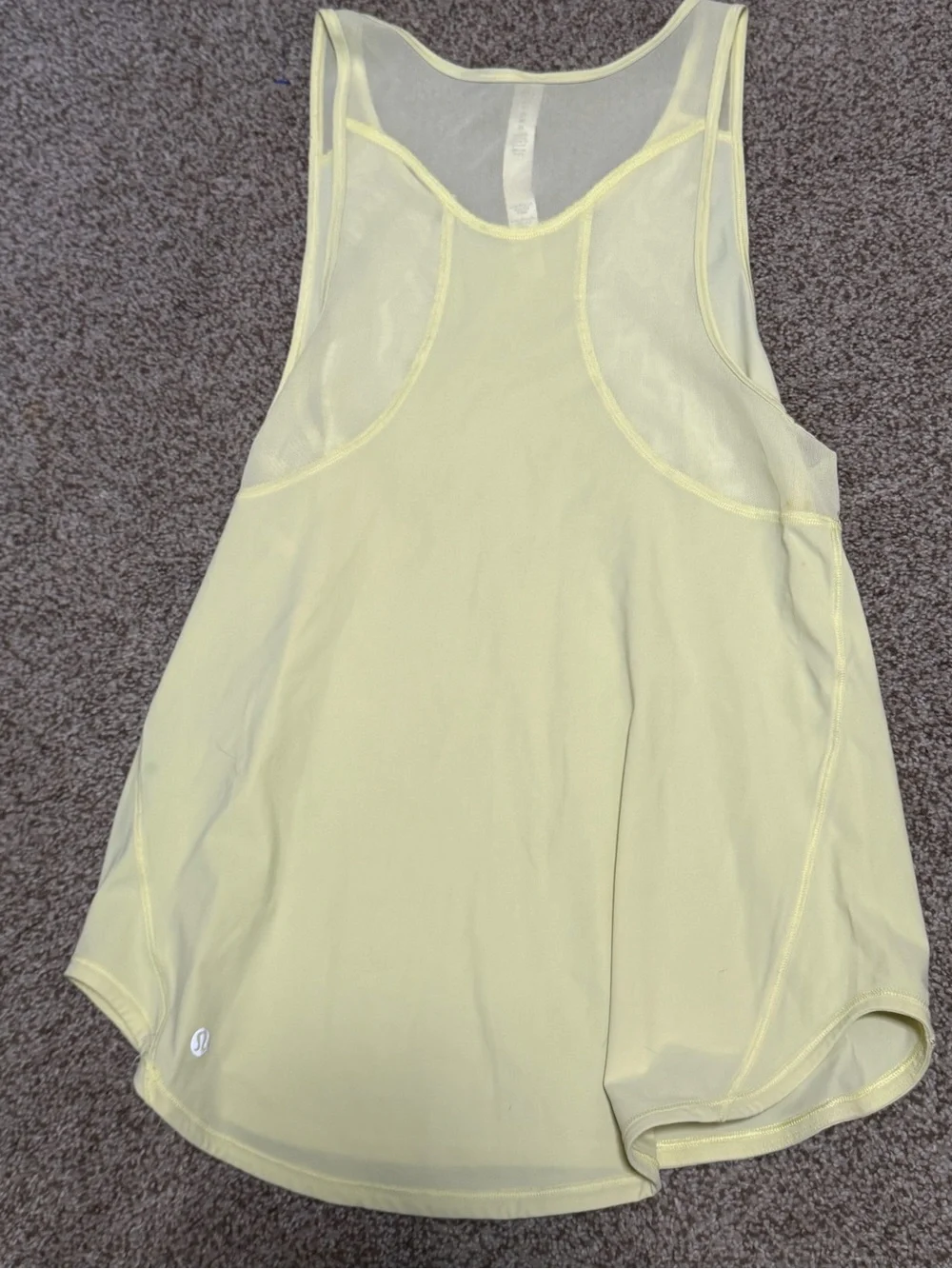 lululemon athletica smooth mesh sleeveless