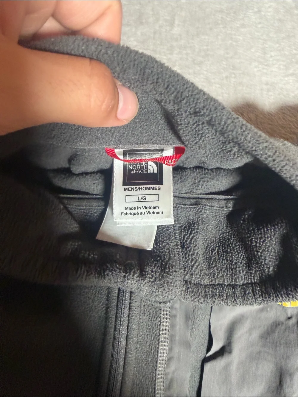 The North Face lightweight fleece