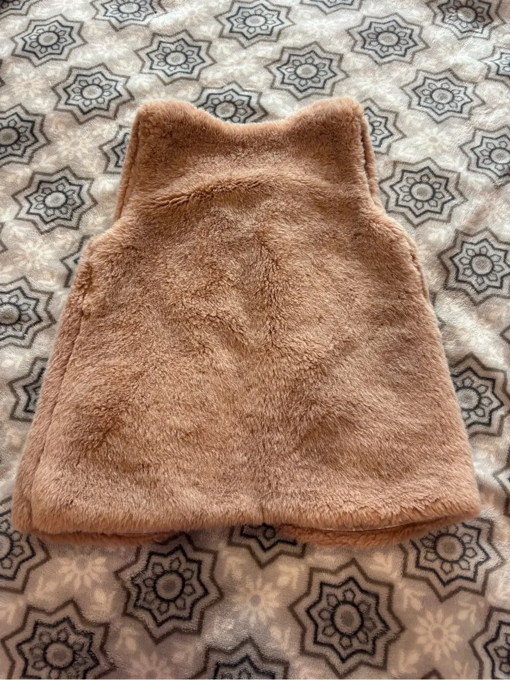 Zara plush faux